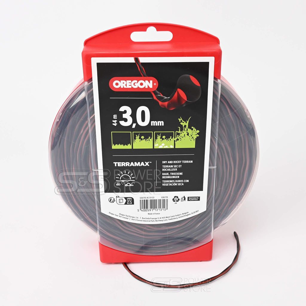 Oregon TerraMax Trimmerfaden 3,0 mm x 44 m ( 636778 ) Produktbild 