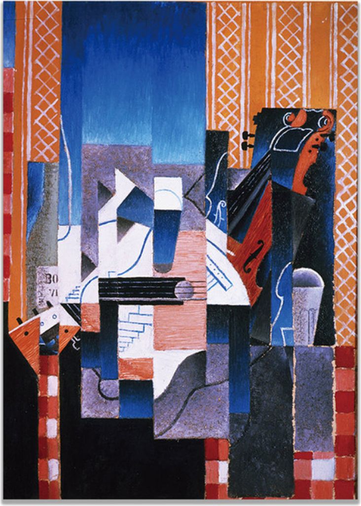 TPFLiving Kunstdruck LW-548 (OHNE RAHMEN) Poster - Leinwand - Wandbild - Hochauflösender Giclée-Druck, langlebig und hochwertig - Picasso - Abstr...