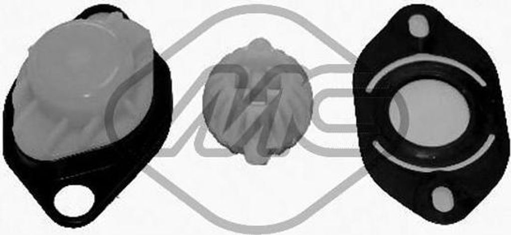 Metalcaucho 3724 Reparatursatz, Schalthebel OE 191711251A kompatibel mit Vento, Polo 6N, Polo 6V, Golf III, Caddy, Toledo, Terra, Inca, Ibiza, Cordoba