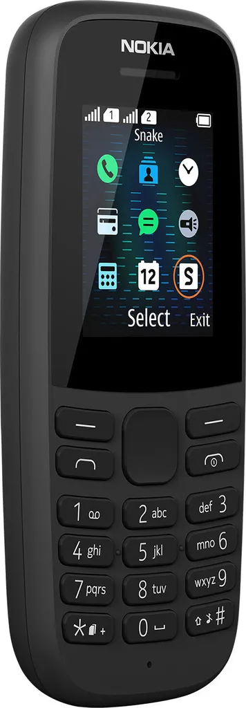 Téléphone Nokia 105 Noir Idéal pour Seniors et Usage Professionnel