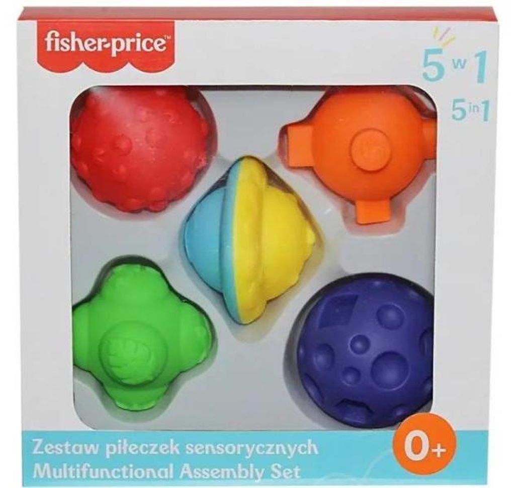Senzorická sada Fisher-Price 5 v 1 - objevte radost ze Obrázek produktu 