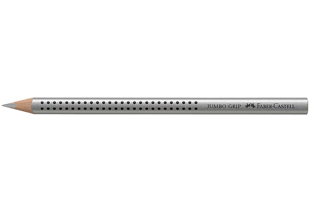 Matita colorata FABER CASTELL Jumbo Grip argento 82 Immagine del prodotto 