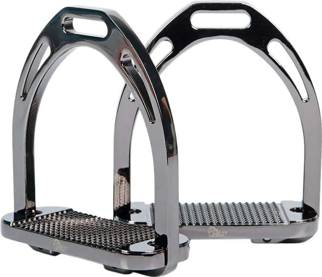 Staffa Harry's Horse in Alluminio Nero 12 cm | Equitazione Professionale