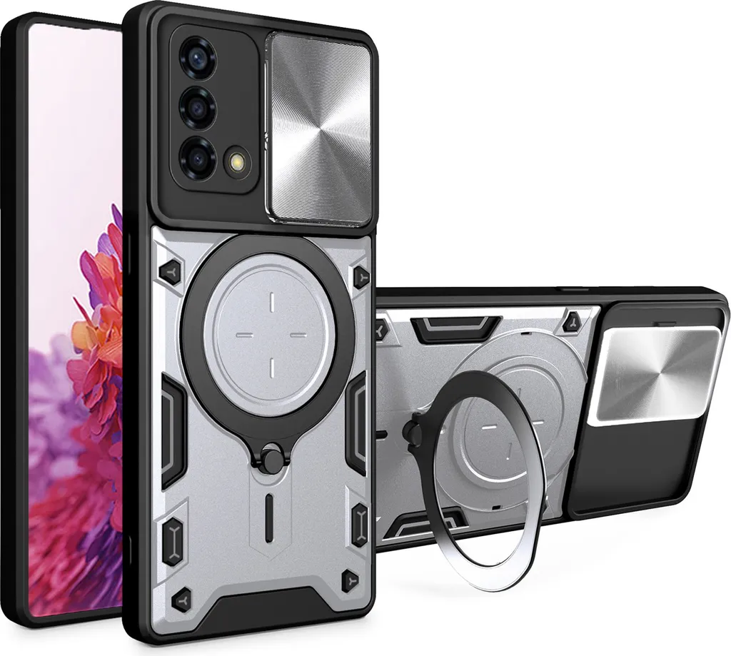 Custodia Oppo A74 4G Argento: Proteggi i Tuoi Ricordi con Stile