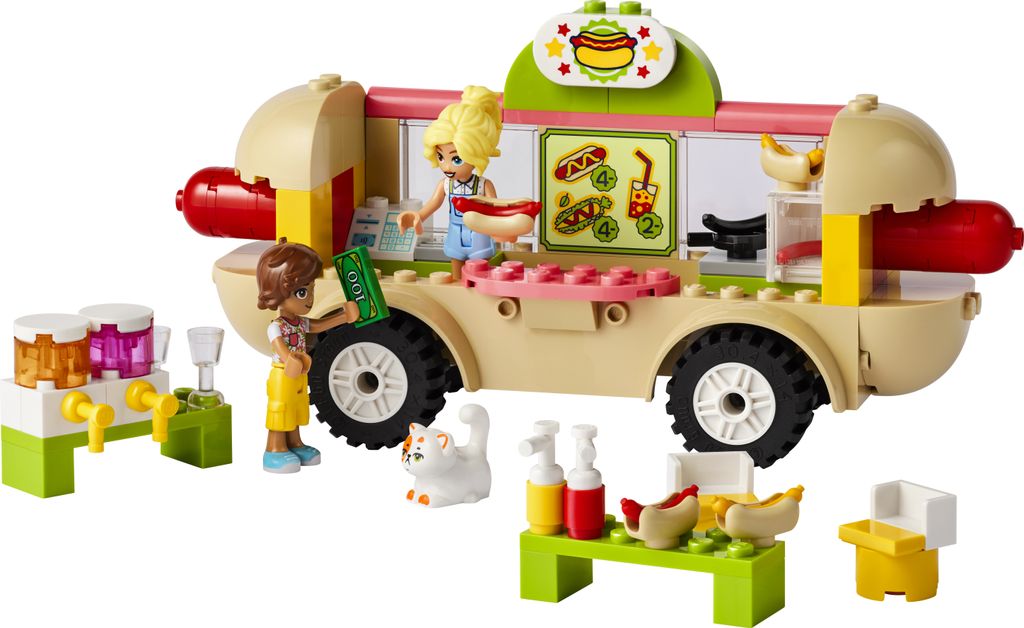 Zestaw LEGO® Friends 42633 Ciężarówka z hot dogami Zdjęcie produktu 