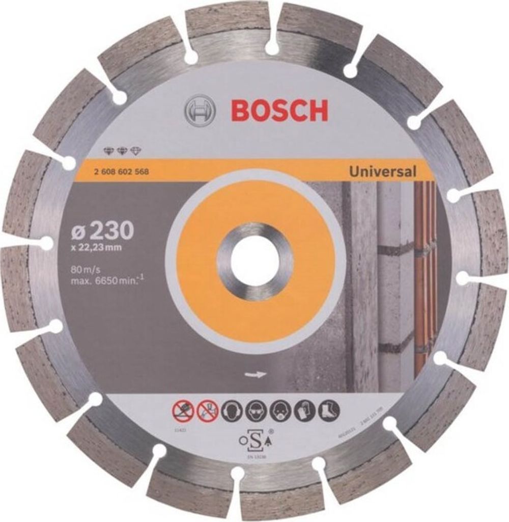 Meule Assiette Carbure Bosch Expert Multi Material - 115 Mm, Finition Rugueuse, Pour Béton, Bois, Plastique