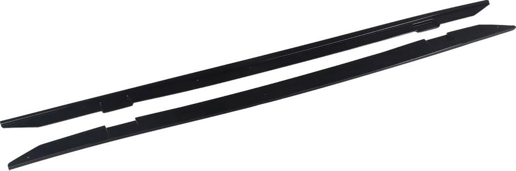 Seitenschweller-Verlängerung – Glänzend Schwarz – M Performance Style – Passend für BMW F22/F23 (2013–2018) – Auto Zubehör