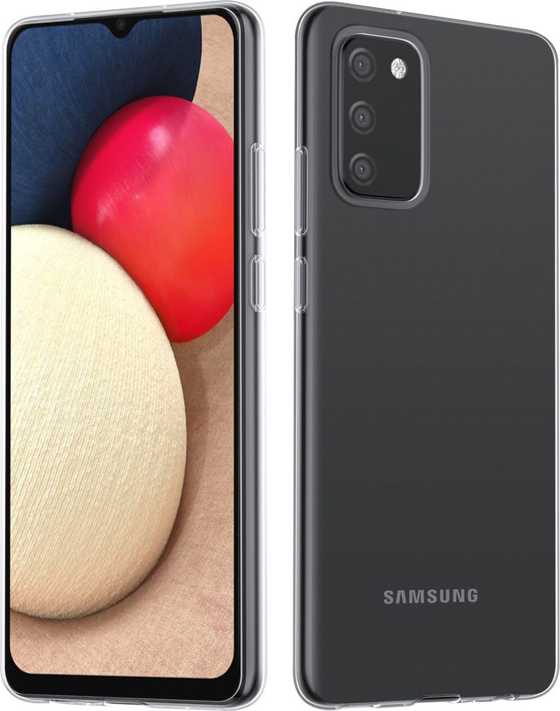 Samsung Galaxy A02s TPU Back Cover - Transparent
