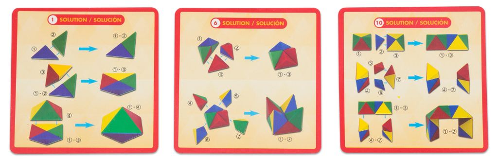 Betzold - Magnetwürfel aus 24 farbigen Tetraedern - Produktbild 5