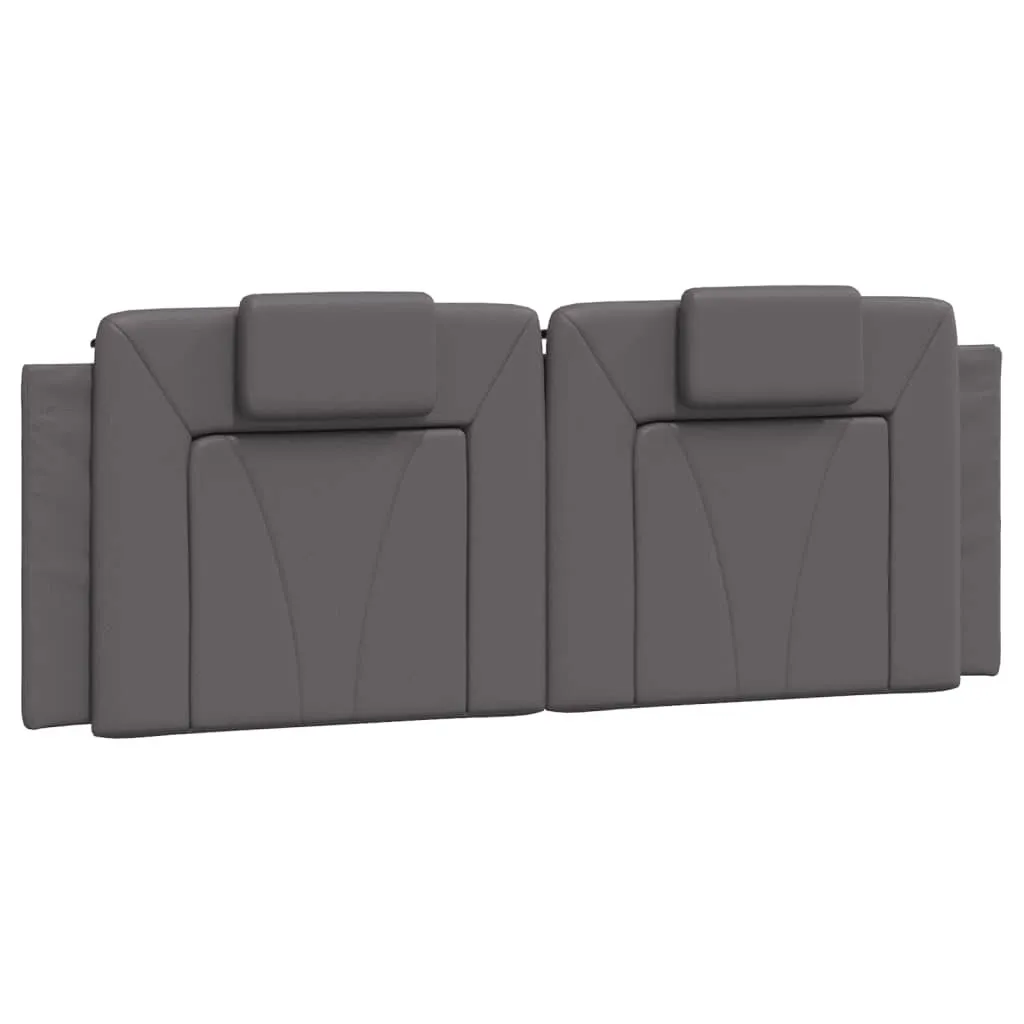 Cuscino Testiera SYFAX Viana Grigio 120 cm: Il Tuo Letto Merita il Meglio