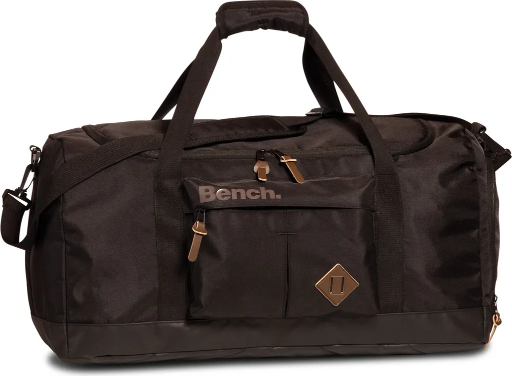 Borsa Palestra e Viaggio 42 Litri | Nylon Nero 28x60x31 cm Offerta