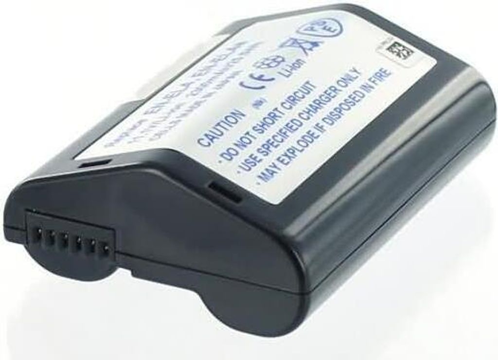 Akku für Nikon D2H Li-Ion 11,1 Volt 1800 mAh schwarz.