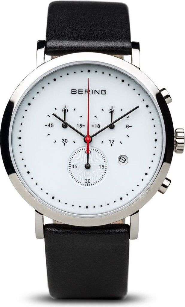 Bering 10540-404 Chronograph Classic 10540-404 Weiss Herren Image du produit 