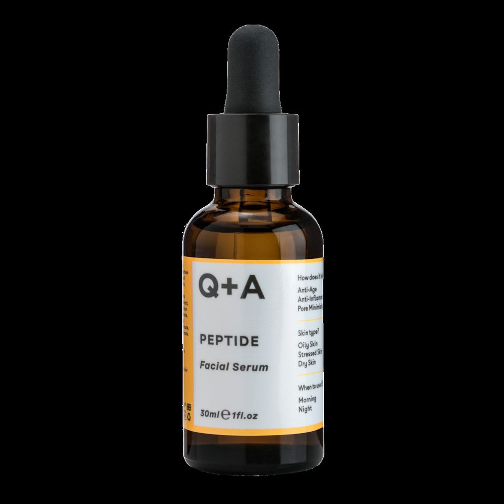 Q+A Peptide Facial Serum Anti-Ageing Face Serum 30ml Produktbild 