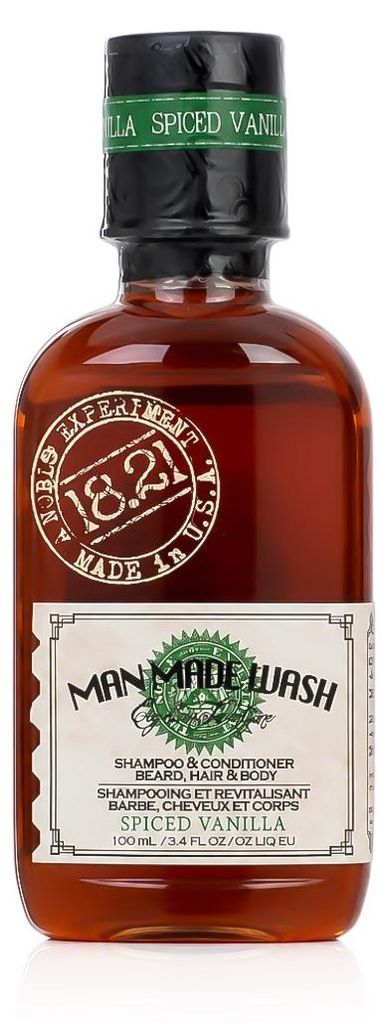 18.21 Man Made, Jabón líquido corporal, champú y Imagen del producto 