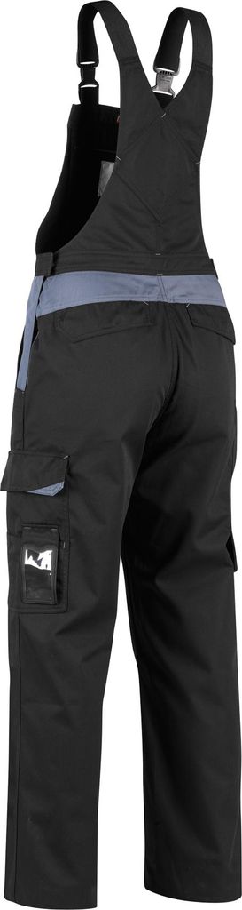 Blakläder Latzhose Industrie 2665 1210 in zwei Farben, Farbe:schwarz/grau, Größe:D112 (D28)
