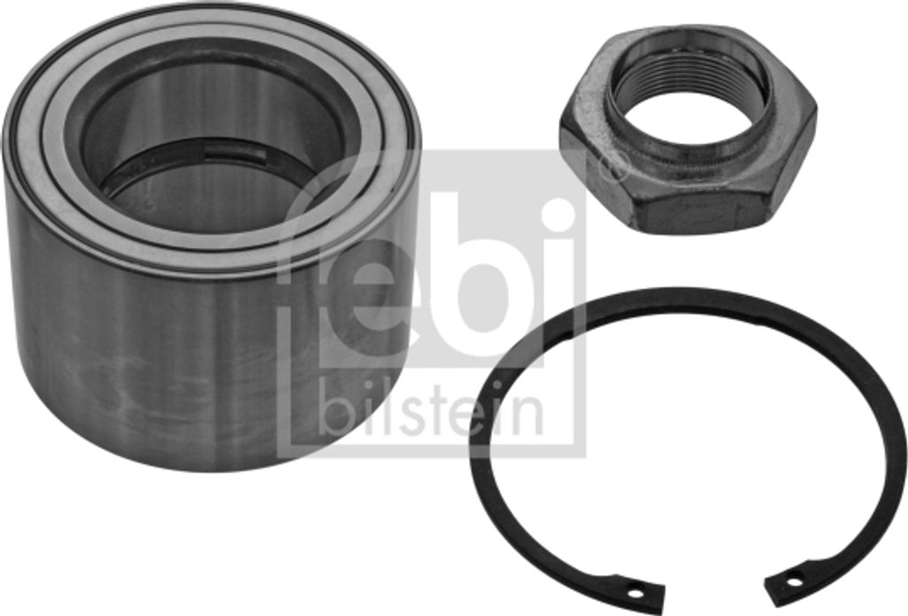 FEBI BILSTEIN Radlagersatz Vorne Links Vorne Rechts für FIAT Ducato Kastenwagen (250, 290) Schrägkugellager 90mm 100747