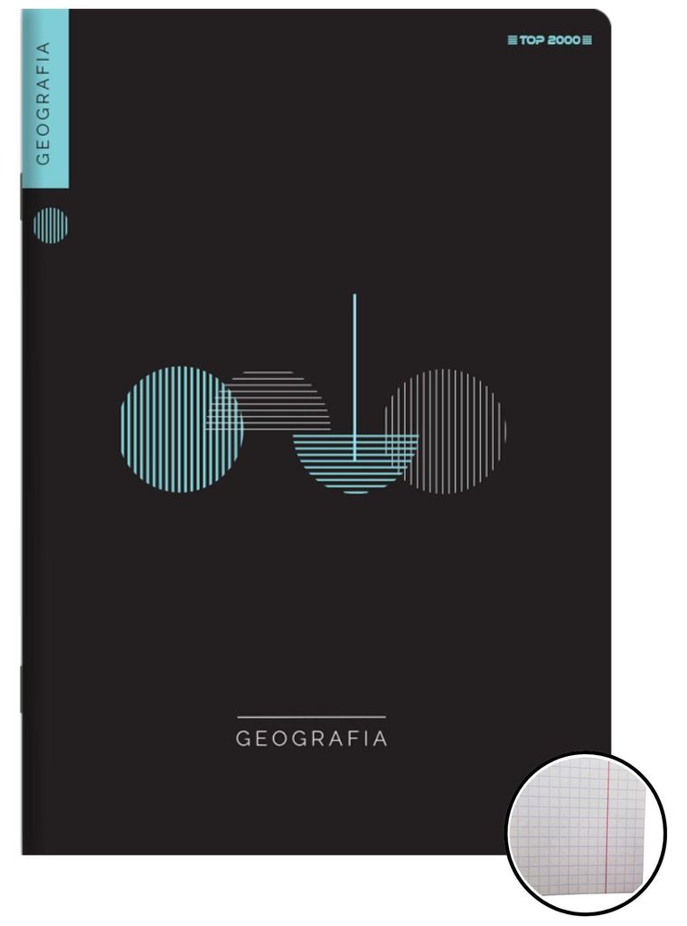 Zeszyt A5/60K Kratka Geografia Top 400181530 A'10