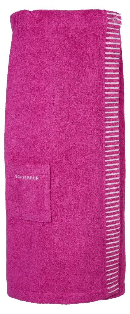 Schiesser Schiesser Home Saunakilt Damen fuchsia Stück Gr. Produktbild 