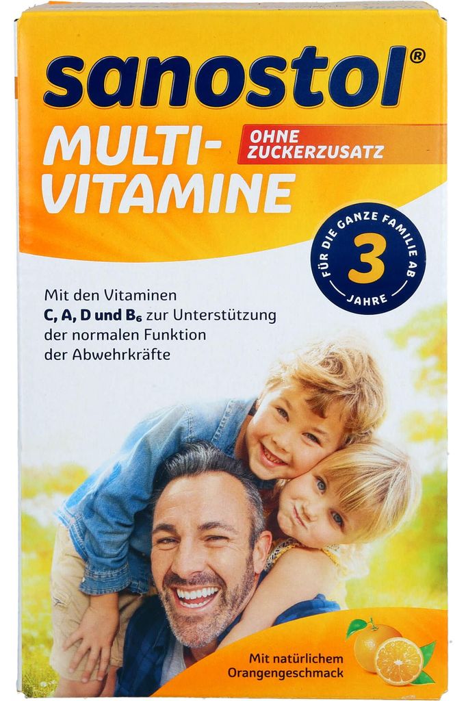 sanostol multivitamíny bez přidaného cukru šťáva, 460 ml Obrázek produktu 