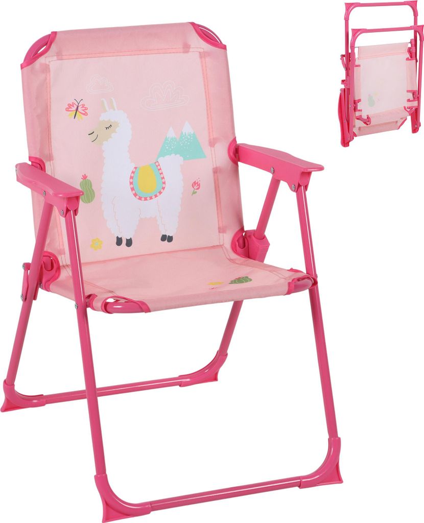 relaxdays Kinder Klappstuhl mit Motiv