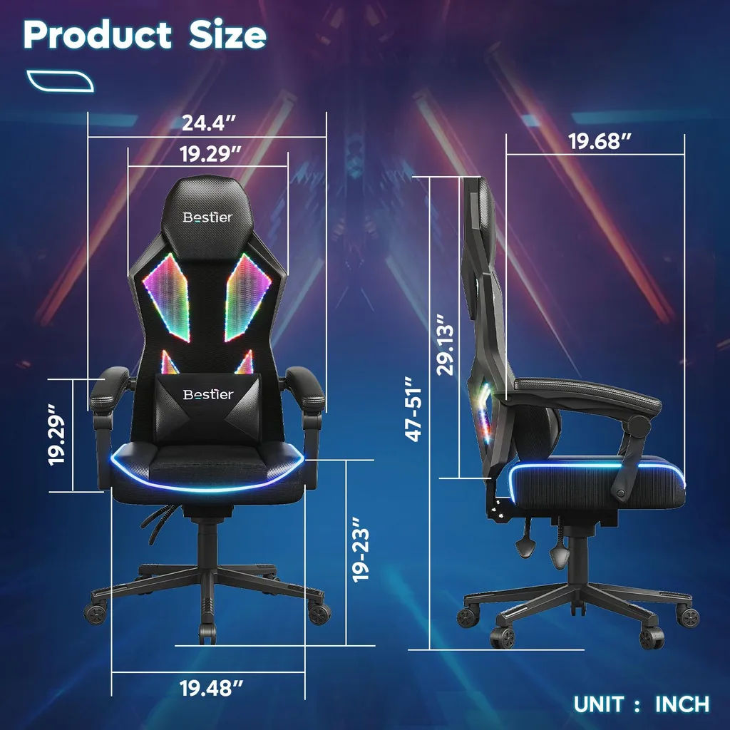 Sedia Scrivania Ergonomica Professionale - Supporto 150kg e Mesh 3D - 2