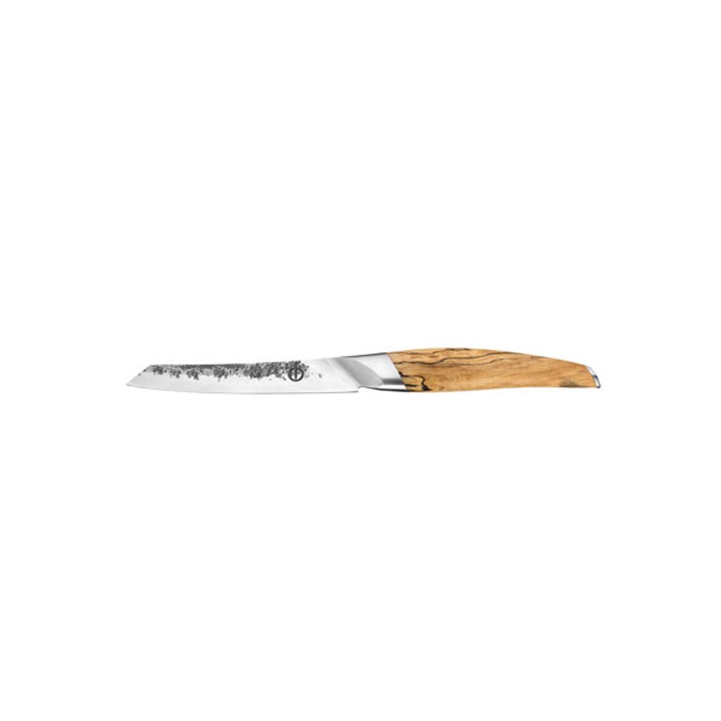 Universalmesser Katai, japanischer VG10-Stahl, 12,3 cm Klingenlänge, Karottenholzgriff