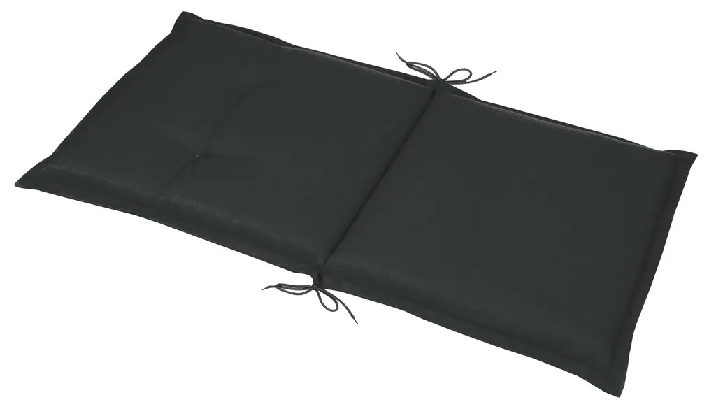 Coussin de Fauteuil Jardin Dossier Bas 100x50cm Graphite - Modèle Base NL