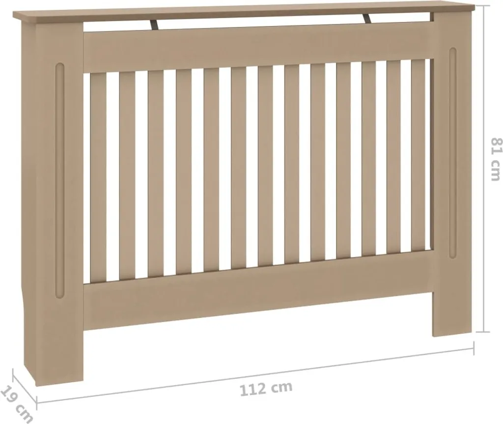 Cache-radiateur Design 112 cm - Solution Rangement et Déco pour Intérieur - 9