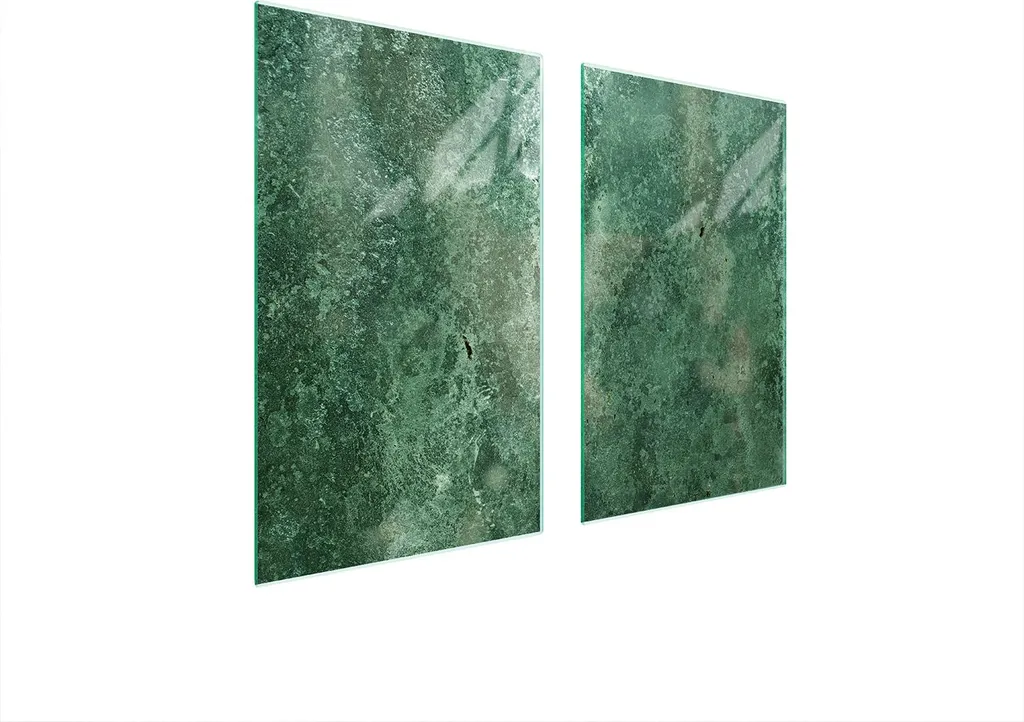 Offerta Copri Fornelli 75x52 Vetro Temperato Ardesia Turchese
