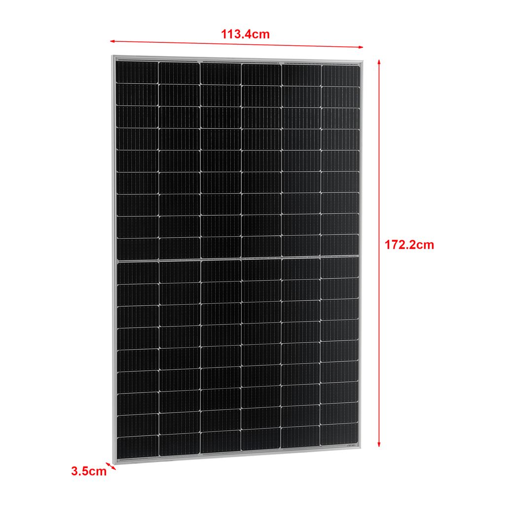 Balkonová elektrárna "Brusson" s držákem 800W + měnič + 10m Obrázek produktu 3
