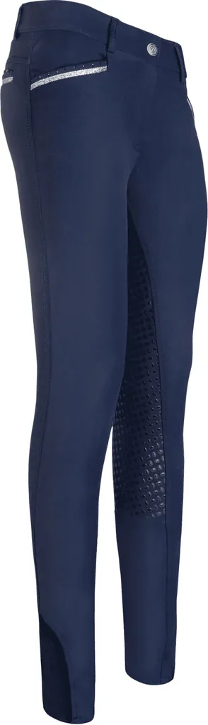 Culotte équitation bleu marine strass El Capone Imperial Riding T34