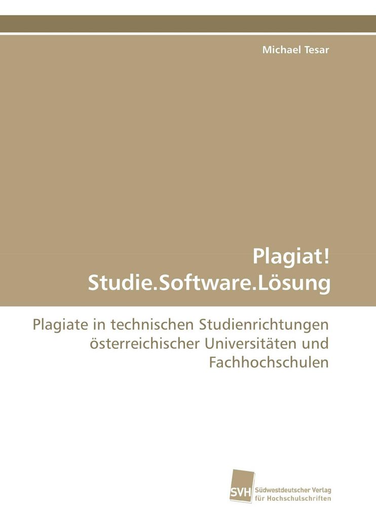 Plagiat! Studie.Software.Lösung
