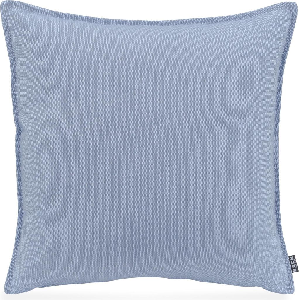 H.O.C.K. Caribe Outdoor Kissen 50x50cm hellblau celeste light blue