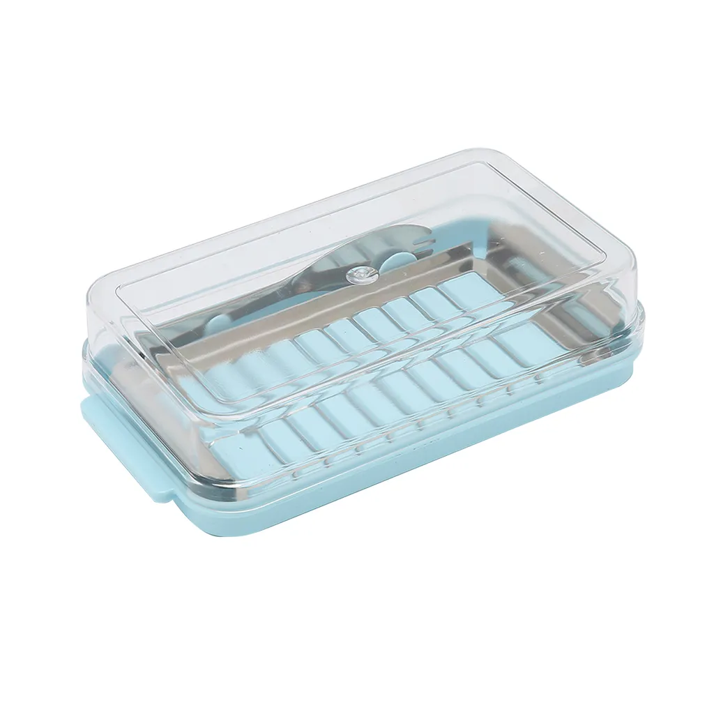 Contenitore Per Burro E Formaggio Weikeya In Acciaio Inox, 19x12,5 Cm, Con Coperchio, Elegante E Pratico - 3