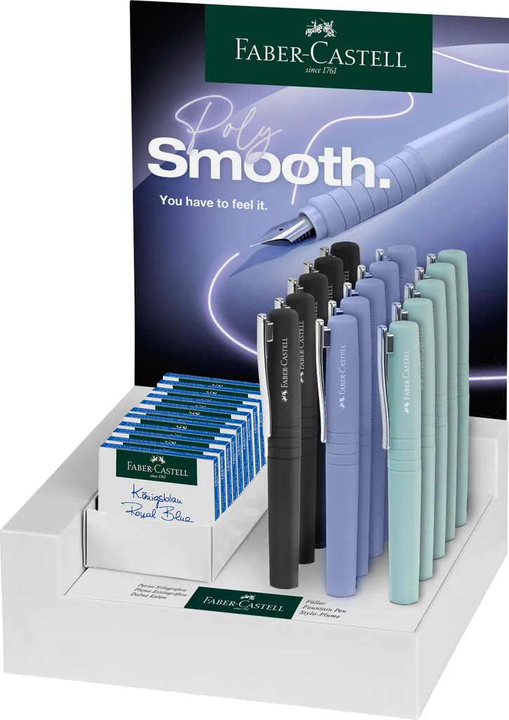 Stylo à Plume Ergonomique Poly Pen Faber-Castell pour une Écriture Douce