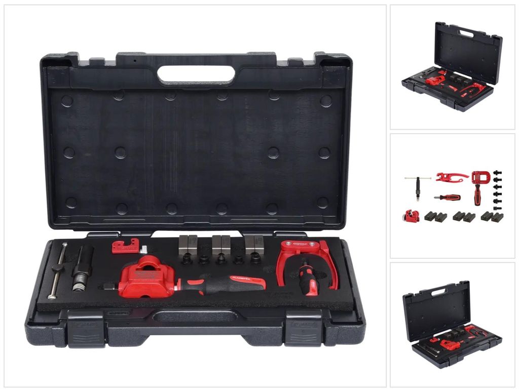 KS Tools Flarefix 1 Universal Bördelgerät Satz 16 tlg. ( Produktbild 