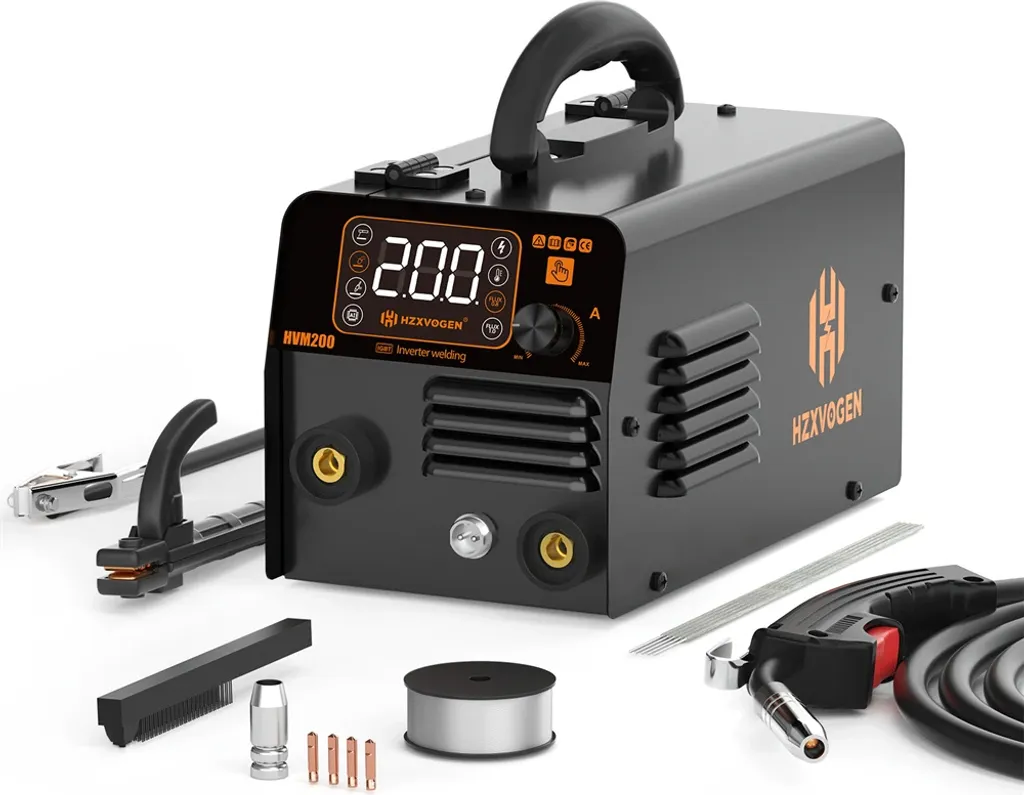 Machine à souder HVM200 tri-mode avec réglage facile et panneau digital