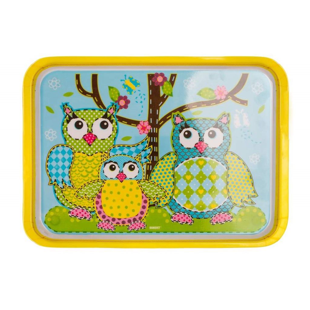 Jennifer Rose Sandwich-Tablett 'Busy Bees' – 40x19,5 Cm, Aus Melamin, Für Snacks & Tee