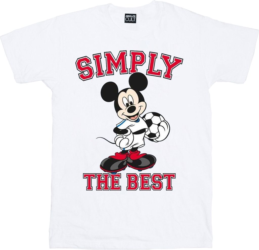 Disney - "Simply The Best" T-Shirt für Damen BI36039 (S) (Weiß)