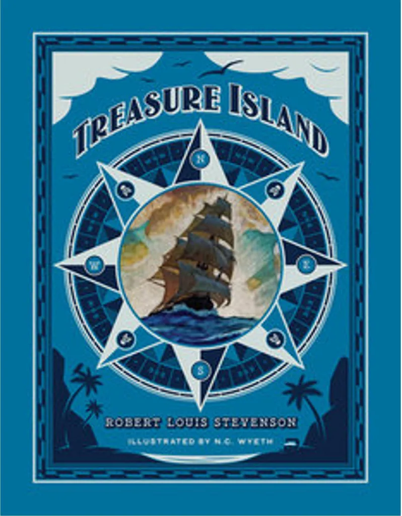 Livre Île au Trésor Édition Deluxe avec illustrations inédites