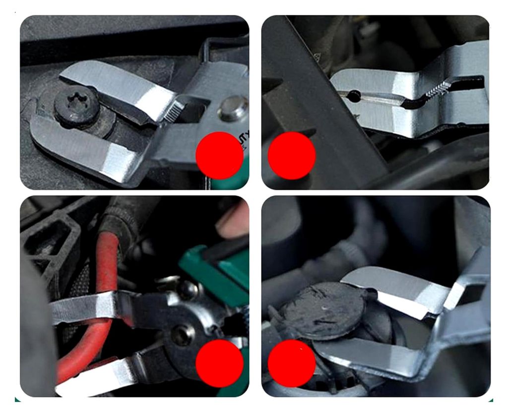 Funktionale V-förmige Panelzange, ergonomisches Werkzeug zum Entfernen von Clips für die Innenverkleidung von Fahrzeugen