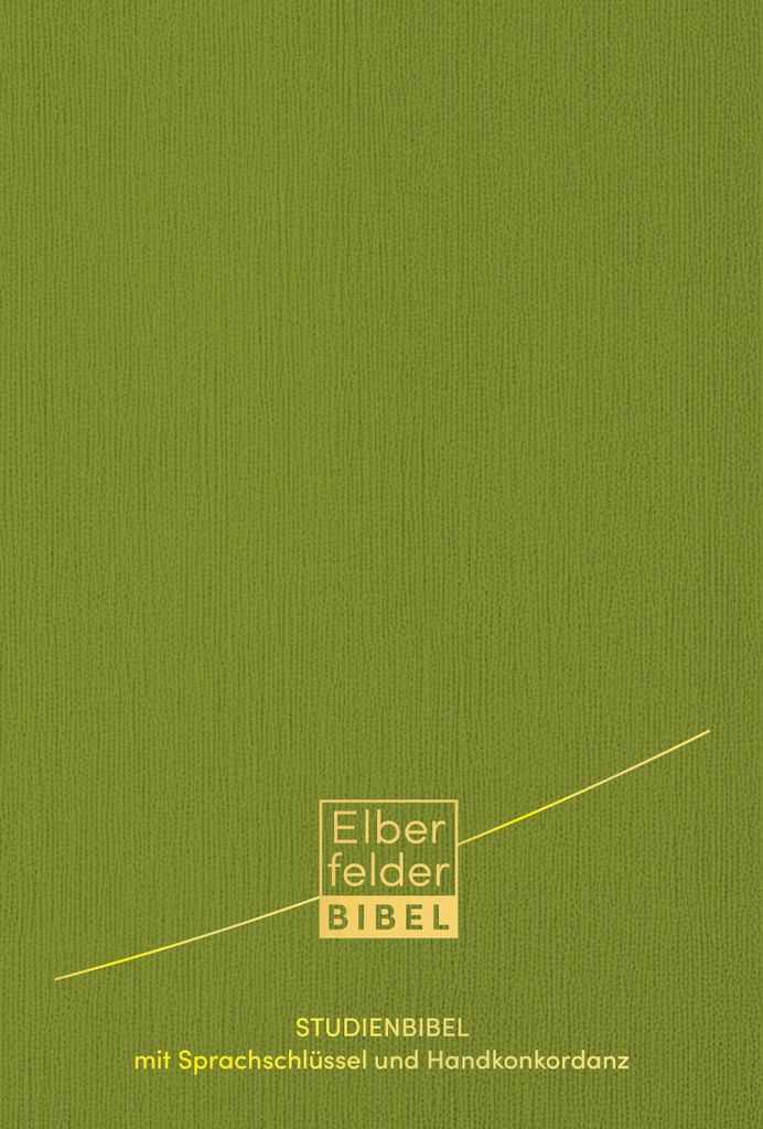 Elberfelder Studienbibel, Kunstleder, mit Sprachschlüssel Produktbild 