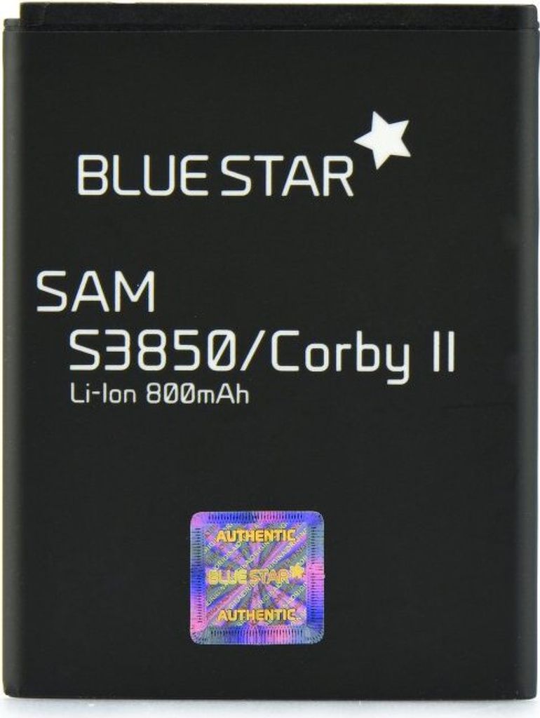 Bluestar Akku Ersatz kompatibel mit Samsung S3850 Corby II / Chat 335 800 mAh Austausch Batterie EB424255VU