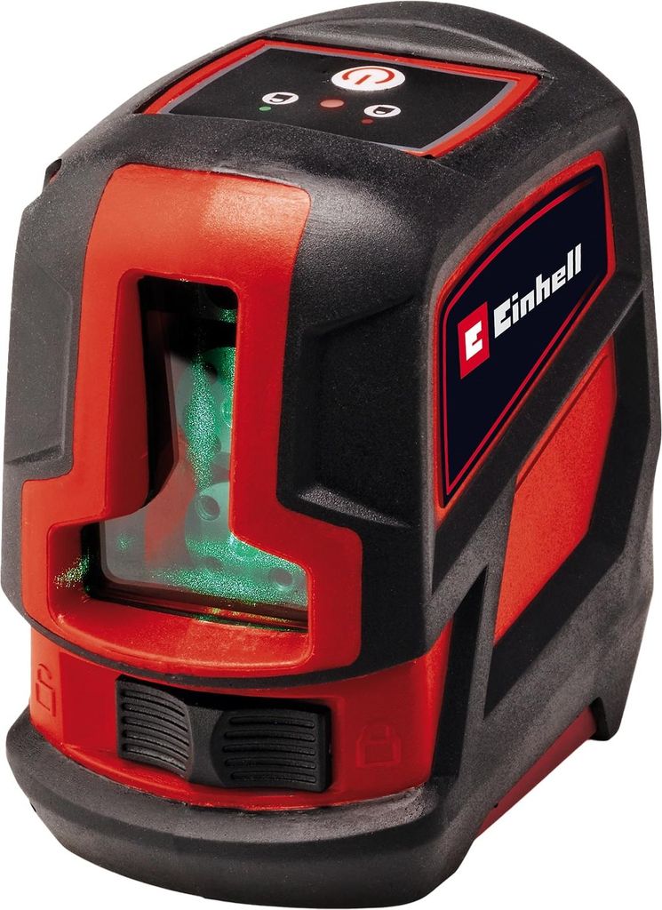 Kreuzlinienlaser TC-LL 2 G (schwarz/rot, grüne Laserlinien) Produktbild 