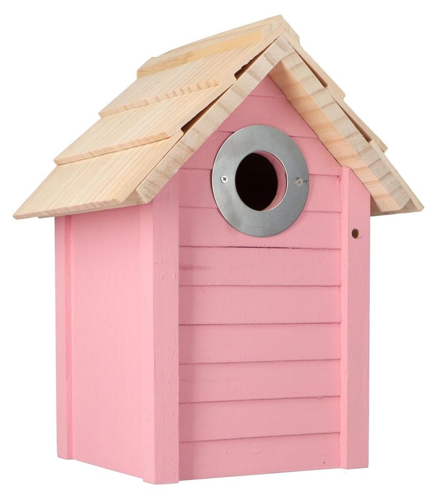 Nistkasten Strandhütte Sint Maarten Pink | Nisthilfen von Buzzy Home