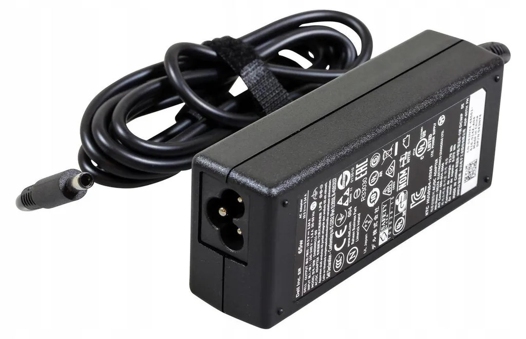 Bloc d'alimentation Dell 65W Mgjn9 avec câble secteur inclus