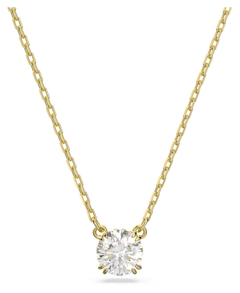 SWAROVSKI Damen Anhänger Weiß Goldlegierungsschicht STILLA Produktbild 