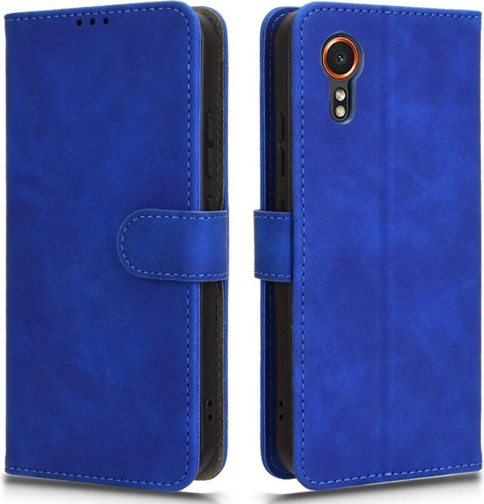 Samsung Galaxy Xcover 7 Hülle - Coverup Klapphülle - Blau Produktbild 