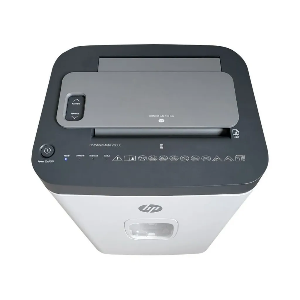 Destructeur de documents pour bureau HP OneShred Auto 28L - 11